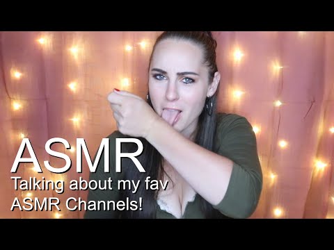 Going through my Favorite ASMR Channels!