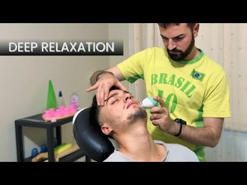 Deep Head & Face Massage ASMR | Skin Care Relaxation