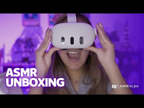 Haciendo Unboxing Meta Quest 3 👾✨  | ASMR vlog