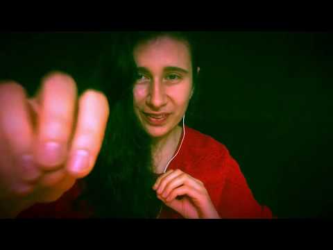 ASMR Candle meditation and plucking away negative energy