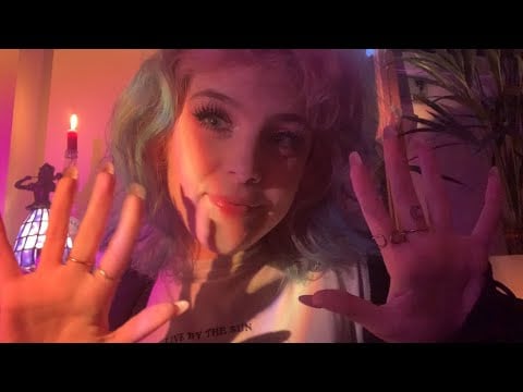 💤CHAOTIC UNPREDICTABLE FAST ASMR  kisses, writing, teeth tapping, hand movements and rambling!💤