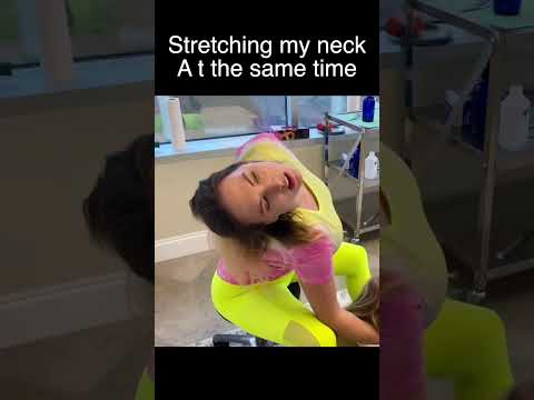 Deep CRUNCHES - Her whole Body Let GO! #shorts #asmr #chiropractor #fyp #relaxing #knots #satisfy