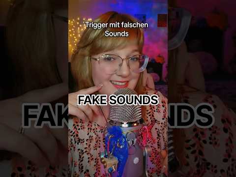 Falsche Sounds Asmr #asmrtriggers #asmrvideo