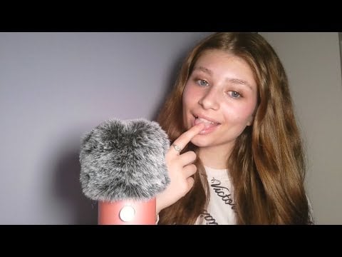 ASMR Spit Painting your face (mouth sounds)