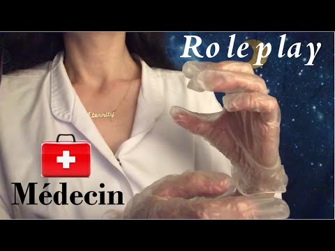 ASMR ROLEPLAY médecin * chuchotements * triggers