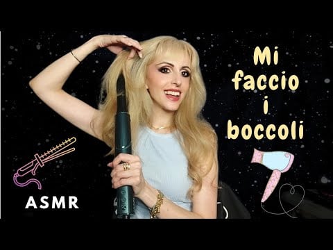 ASMR ITA | Mi faccio i boccoli💆🏼‍♀️ con #sharkflexstyle NO  SPONSOR‼️