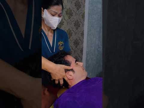 ASMR: Insanly STRONG Vietnamese Traditional Massage! #shorts