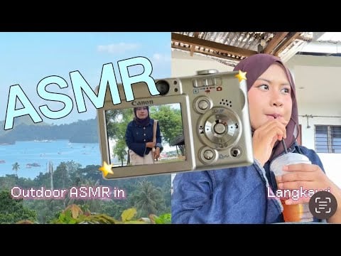 FIRST OUTDOOR ASMR ✨ Trapped on a Island 🏝️