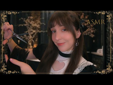 ⭐ASMR Peluquería REAL 👑[Sub] Lavo y Corto su Cabello Majestad 💜