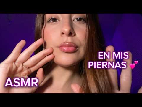 ASMR / TE HAGO DORMIR EN MIS PIERNAS 💕ATENCION PERSONAL ( ROLEPLAY)