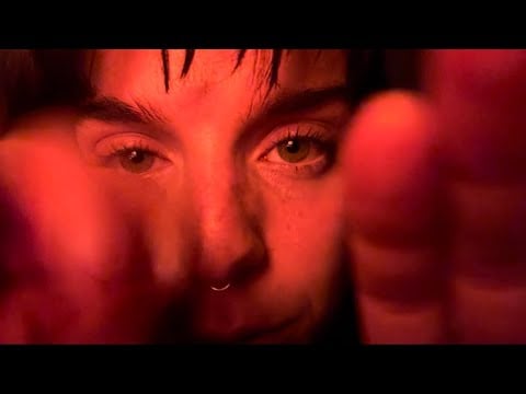 spit painting and intense mouth sounds | upclose asmr