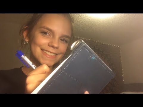ASMR Setting You Up w/ Your Appointment To The Doctor/ Filling Out Basic Patient Forms