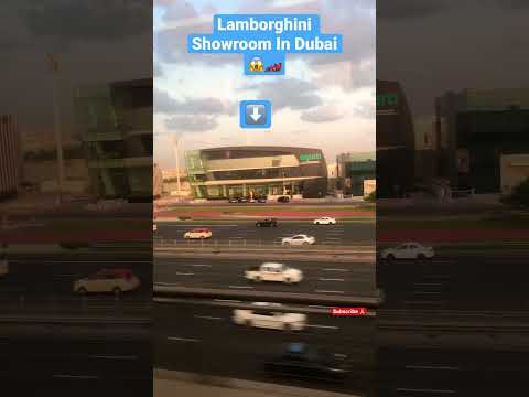 Lamborghini Showroom In Dubai 😱🏎 #shorts #dubai #lamborghini #lambo #viral