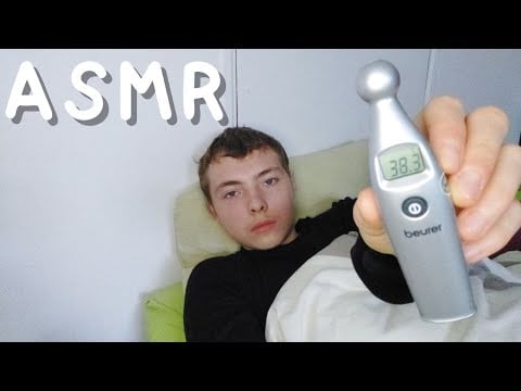 ASMR FR: Roleplay🤒POV je suis malade tu t'occupes de moi🤒(je suis vraiment malade)