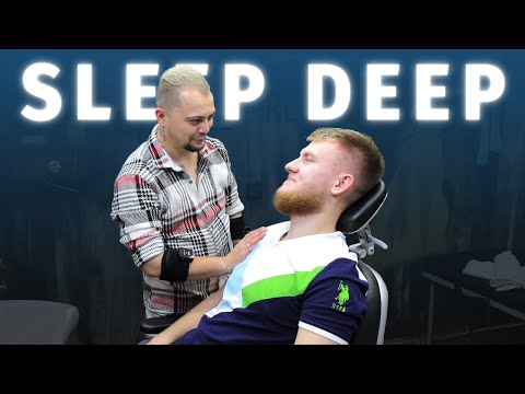 The POWER Of Asmr Head Massage In Real Barber Shop