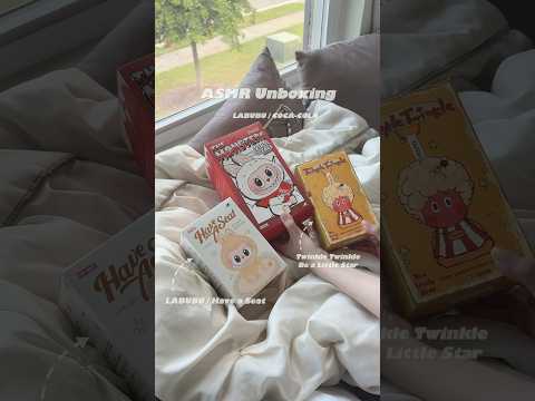 I think I'm obsessed now...🫠 #unboxing #asmr #labubu #twinkletwinkle
