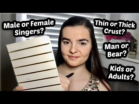 ASMR Asking You 125 Personal This or That Questions