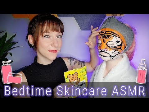 Bedtime Skincare |ASMR| ✨🫧😴 *personal attention *sleepy*