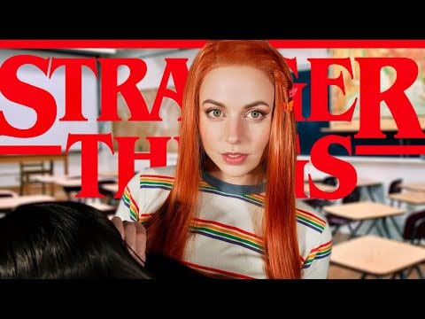 ASMR Stranger Things Roleplay | Max Plays With Your Hair in Class ✨ Personal Attention for Sleep