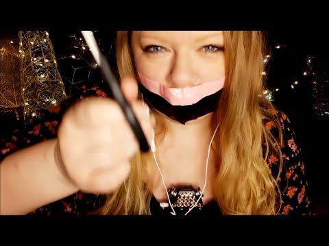 ASMR Duct tape #8 / Scissors Sounds (Muffled Talking)