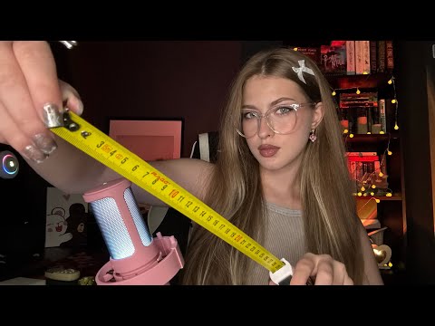 ASMR Cranial Nerve Exam •☆• soft whispers, personal attention, mouth sounds, clicky, tingly, fast