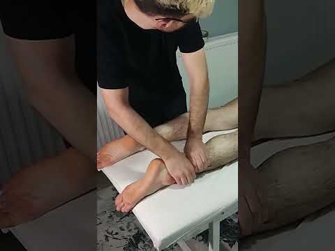 ASMR RELAXING MASSAGE TECHNIQUES FOR HAMSTRING AND FOOT #massage #satisfying #relaxing #asmr #shorts