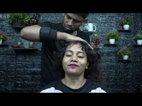 Whispers of Calm: Female Ear Massage ASMR For Stress Relief | ASMR Deep Pressure Head Massage