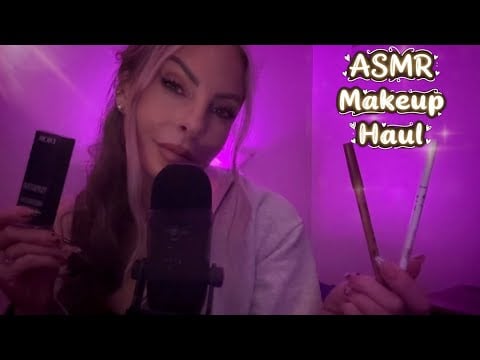 ASMR Clicky Whisper Sephora Haul XL Nails Show & Tell 