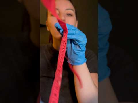 Measuring Your Face #asmr #relax #tingles