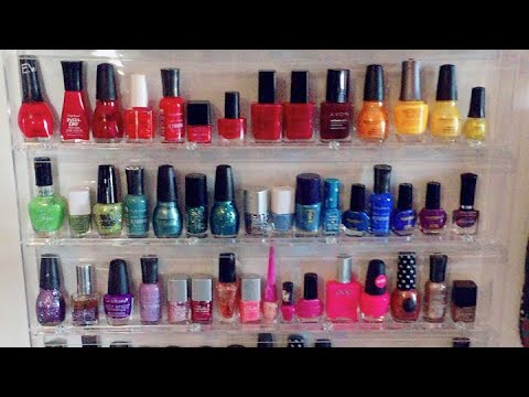 Prim ASMR- Organizing Nail Polish Shelf