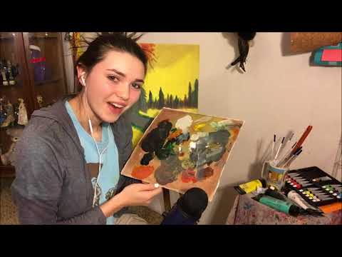 ♥ Acrylic Painting ASMR