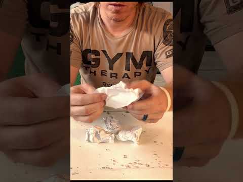 ASMR Massaging A Rock Into Lotion #asmr