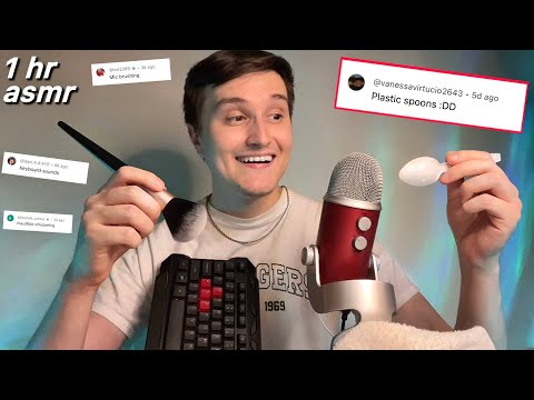 ASMR | My Subscribers Favorite Triggers (1 Hour Edition)