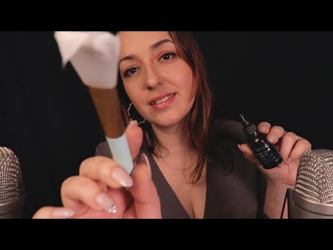 ASMR Türkçe✨Yakın Fısıltılar ile Cilt Bakımını Yapıyorum ✨ Kişisel İlgi