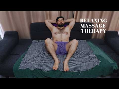 ASMR AN INCREDIBLE FULL BODY, VERY RELAXING TURKISH MASSAGE - CHEST,LEG,BACK,FOOT,BELLY,ARM MASSAGE