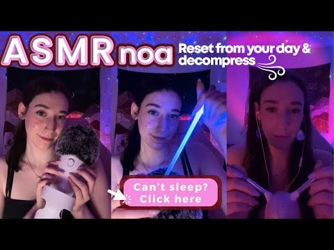 Triggers and Sounds made to Help you Sleep | Extra Long ASMR for Anxiety & Relaxation 💕| live #187