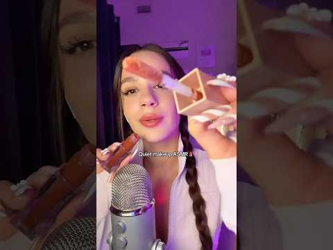 Quiet makeup ASMR💄No talking triggers #asmr #asmrsounds #asmrvideo #sleep #tingles