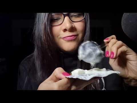 ASMR LAMIENDO YOGURT 😋 | SIN HABLAR | TERCERA PARTE