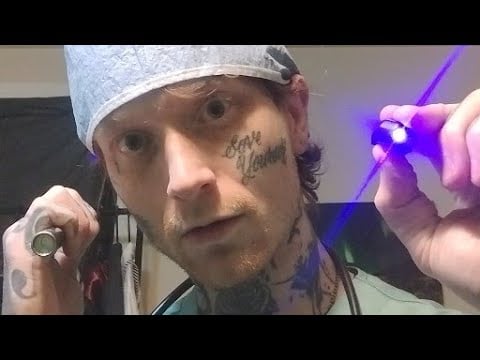 ASMR | Relaxing Fast Medical Exam Doctor Roleplay