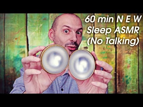 60MIN ASMR New Sounds For Sleep (No Talking)