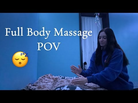ASMR Full Body Massage at a Private Hotel Room - Binaural Sounds
