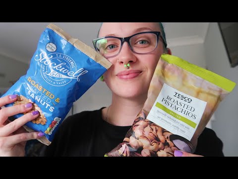 ASMR LOFI Eating Peanuts & Pistachio Nuts | MEET MY RATS 🐀 (CRUNCHY EATING SOUNDS UP CLOSE)
