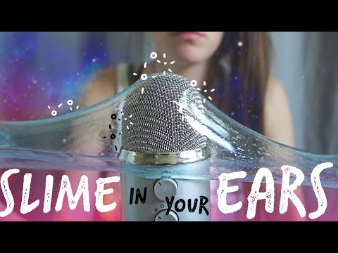 ASMR SLIME IN YOUR EARS AGAIN