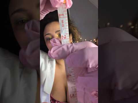 ASMR Measuring Your Face for the Perfect Fit