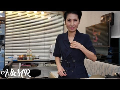 미용실 ASMR  뿌리염색  바르는 방법 ?   root dye/Korean beauty salon