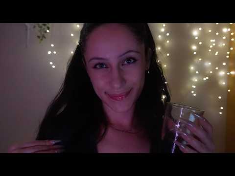 ASMR taking a break from party, flirty wlw
