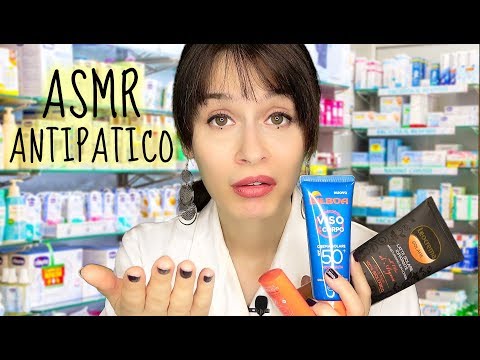 ASMR * Farmacista INVIDIOSA E FURBETTA ti vende PRODOTTI SBAGLIATI