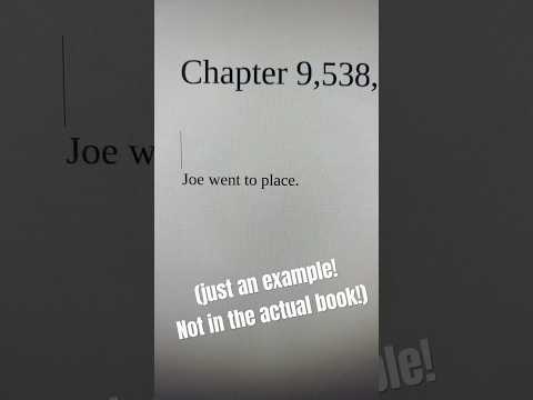 The kind of book you can expect from me (see description too) #writing