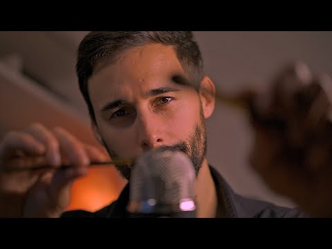 ASMR Brushing🧹High Sensitivity Mic 🎤😊