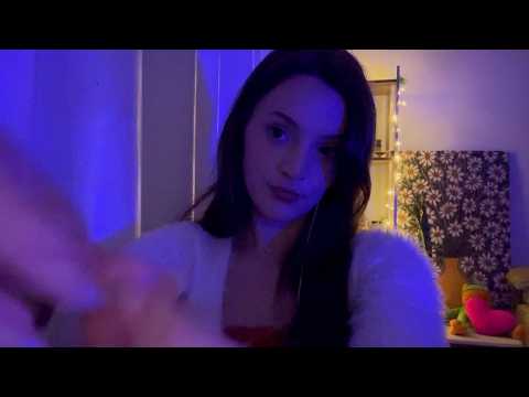 ASMR PARA DORMIR💤 Hands movement + Mouth sounds